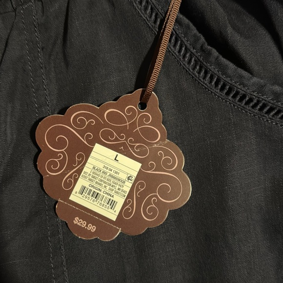 Knox Rose Navy Linen Joggers!💙 - Picture 3 of 4